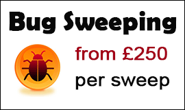 Bug Sweeping Cost in Stanford-le-hope